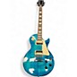Used Gibson Les Paul Traditional Pro V Ocean Water Perimeter Solid Body Electric Guitar thumbnail