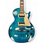 Used Gibson Les Paul Traditional Pro V Ocean Water Perimeter Solid Body Electric Guitar