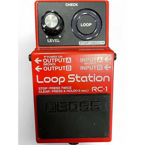 Used BOSS RC1 Loop Station Pedal