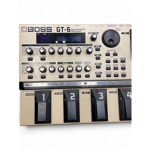 Used BOSS GT6 Guitar Effect Processor