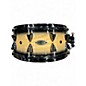 Used Orange County Drum & Percussion 14X6 MAPLE SNARE NATURAL BLACK BURST Drum thumbnail