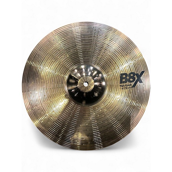 Used SABIAN 14in B8X THIN CRASH Cymbal