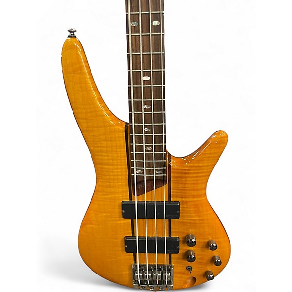 Used Ibanez SR700 Amber Electric Bass Guitar