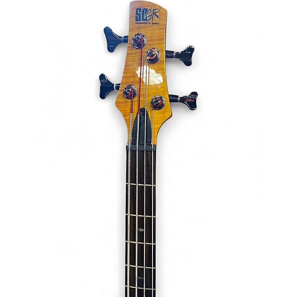 Used Ibanez SR700 Amber Electric Bass Guitar