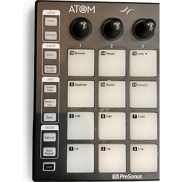 Used PreSonus Atom MIDI Controller