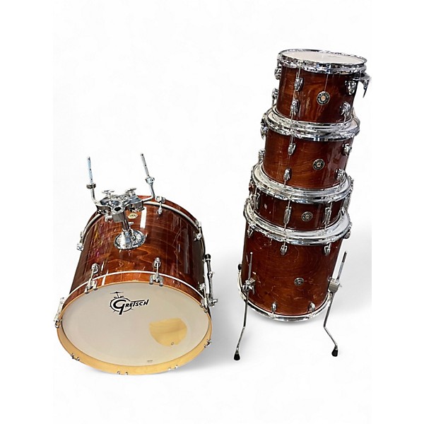 Used Gretsch Drums 5 Piece Catalina Maple Walnut Glaze Drum Kit