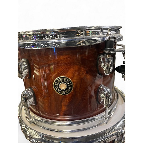 Used Gretsch Drums 5 Piece Catalina Maple Walnut Glaze Drum Kit