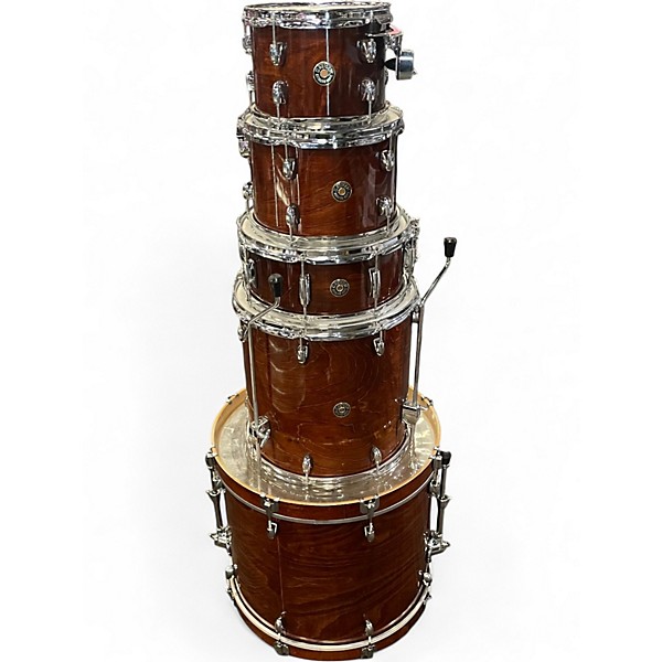 Used Gretsch Drums 5 Piece Catalina Maple Walnut Glaze Drum Kit