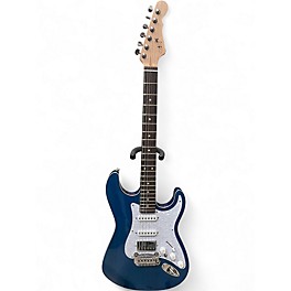 Used G&L fullerton deluxe hss option transparent blue Solid Body Electric Guitar