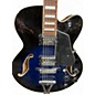 Used Ibanez AF75T Blue Burst Hollow Body Electric Guitar