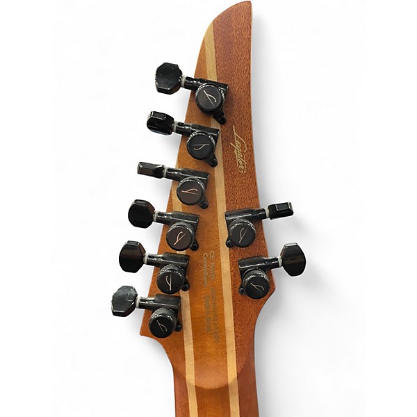 Used Legator NINJA N8FP CALI COBALT Solid Body Electric Guitar