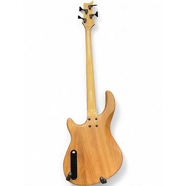 Used 2014 Dean Edge 4 String Natural Electric Bass Guitar