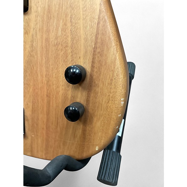 Used 2014 Dean Edge 4 String Natural Electric Bass Guitar