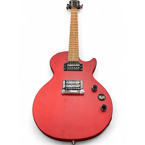 Used Epiphone Les Paul Special P90 Cherry Solid Body Electric Guitar