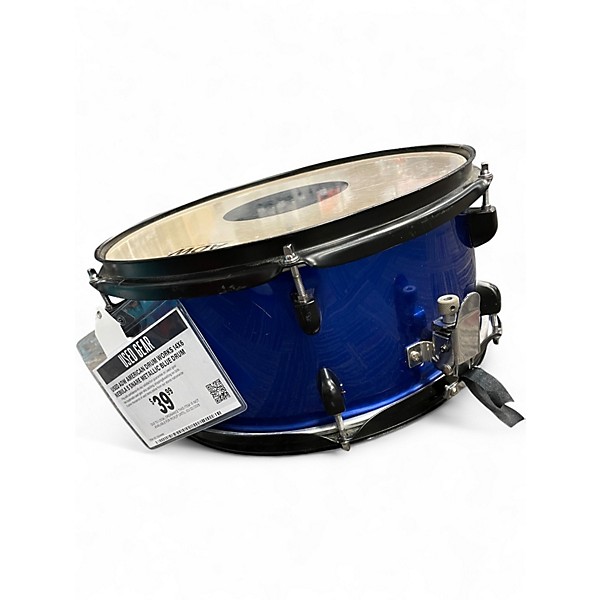 Used Adw American Drum Works 14X6 Nebula 5 Snare Metallic Blue Drum