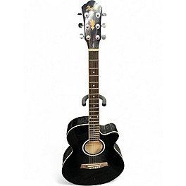 Used Ibanez AEG5EJP Black Acoustic Electric Guitar