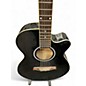 Used Ibanez AEG5EJP Black Acoustic Electric Guitar