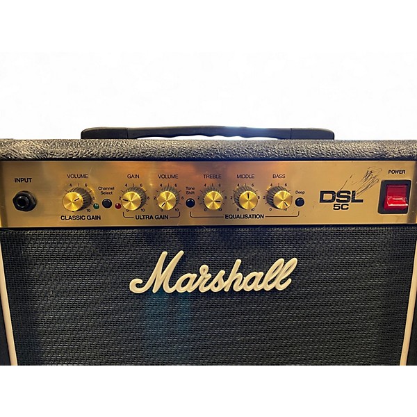 Used Marshall DSL5C 5W 1x10 Tube Guitar Combo Amp
