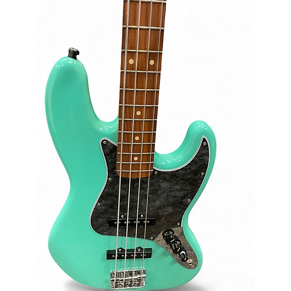 Used Fender Player Jazz Bass Seafoam Green Electric Bass Guitar