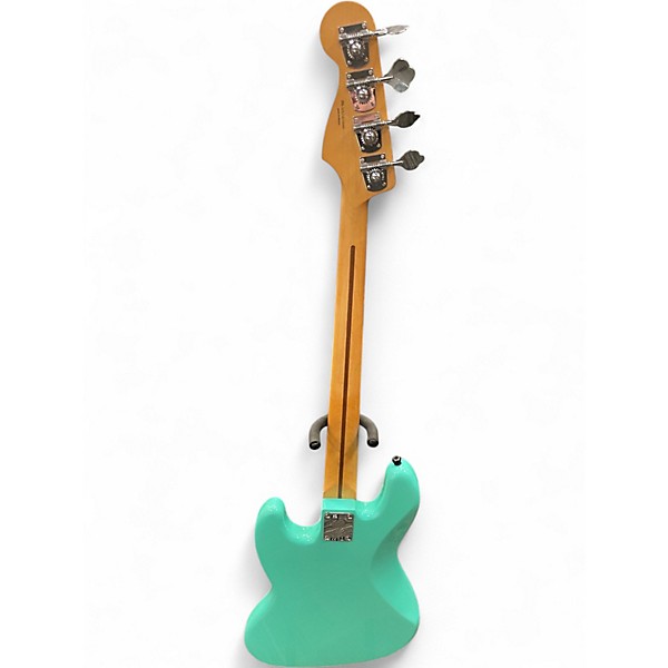 Used Fender Player Jazz Bass Seafoam Green Electric Bass Guitar