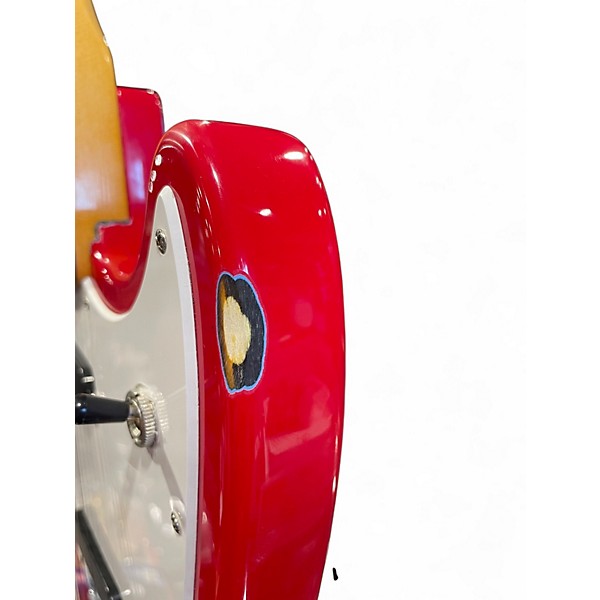 Used 2023 Squier Classic Vibe 60s Mustang red Solid Body Electric Guitar