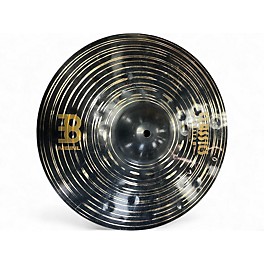 Used MEINL 14in DARK HI HAT PAIR Cymbal