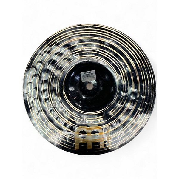 Used MEINL 10in DARK SPLASH Cymbal