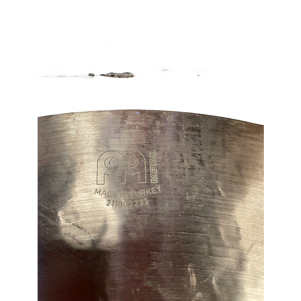 Used MEINL 18in BYZANCE EXTRA THIN HAMMERED CRASH Cymbal
