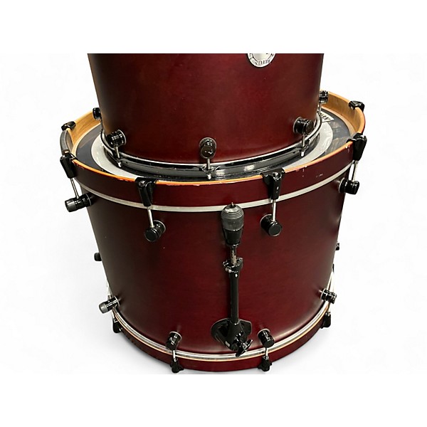 Used ddrum 5 Piece Reflex WINE RED Drum Kit