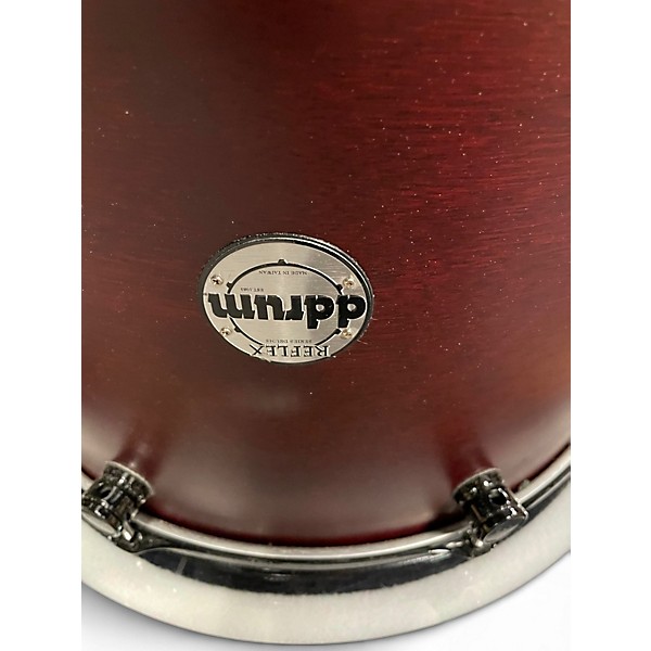 Used ddrum 5 Piece Reflex WINE RED Drum Kit