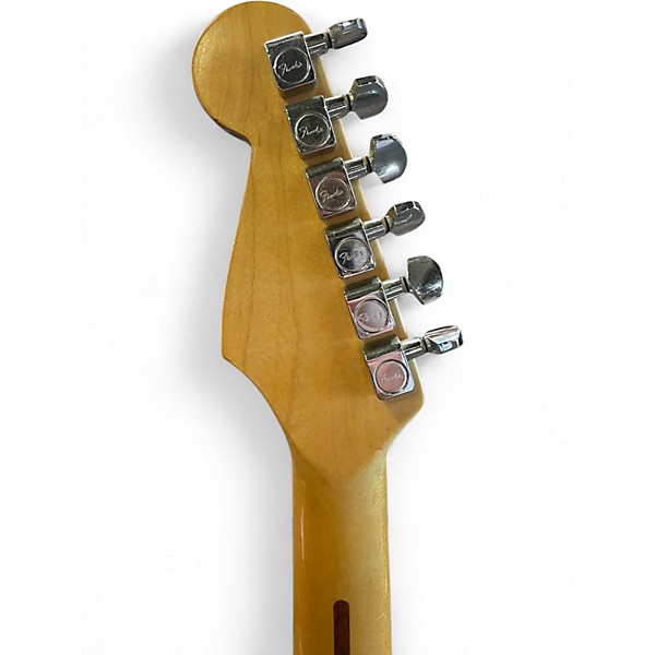 Used Fender Standard Stratocaster HSS Black Solid Body Electric Guitar