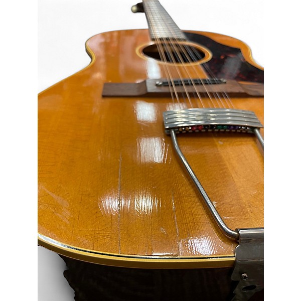 Vintage 1965 Gibson B25-12-N Natural 12 String Acoustic Guitar
