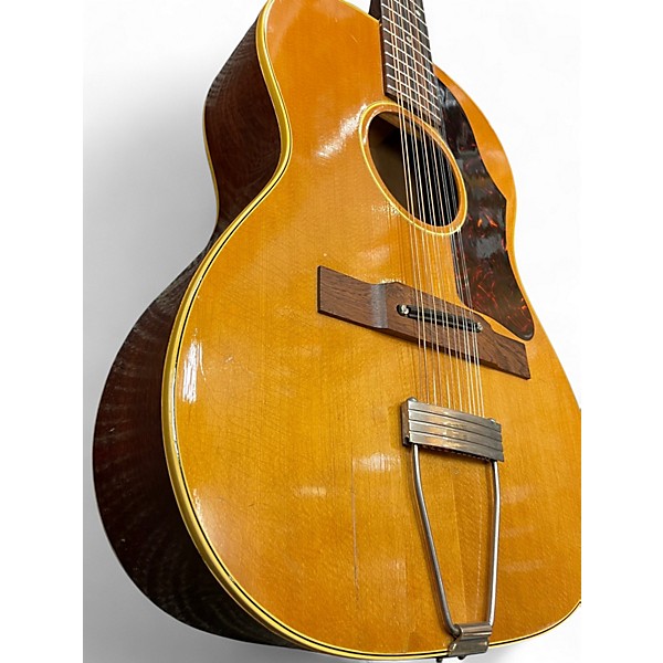 Vintage 1965 Gibson B25-12-N Natural 12 String Acoustic Guitar