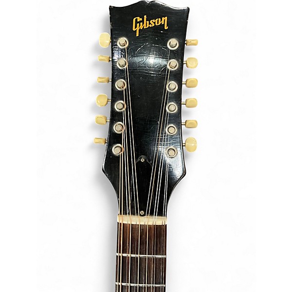 Vintage 1965 Gibson B25-12-N Natural 12 String Acoustic Guitar