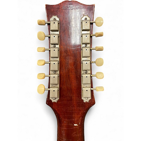 Vintage 1965 Gibson B25-12-N Natural 12 String Acoustic Guitar