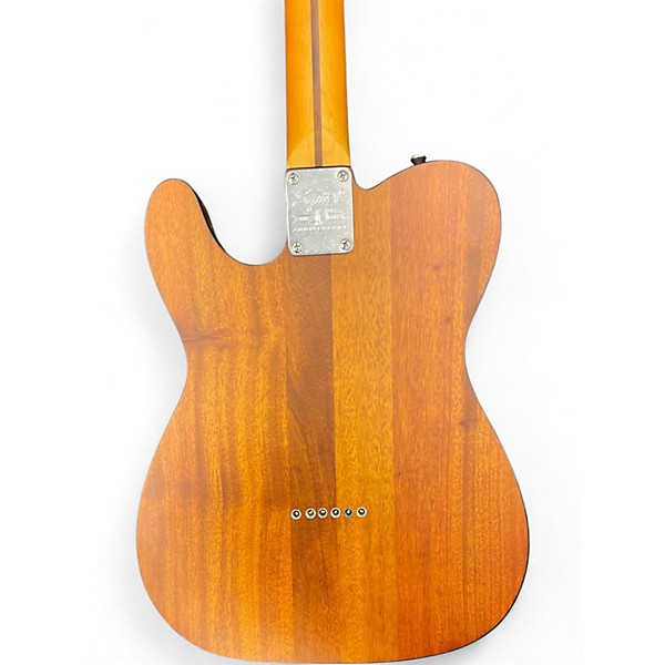 Used Squier 40th Anniversary Vintage Edition Telecaster Satin Mocha Solid Body Electric Guitar