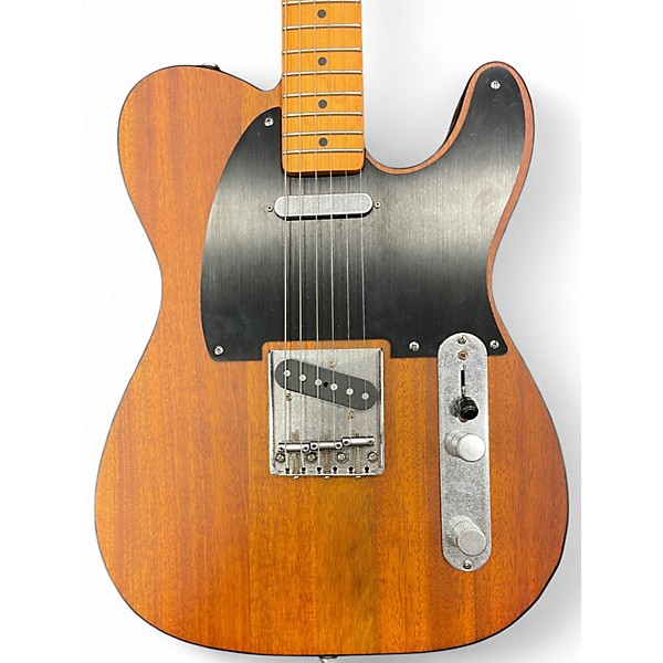 Used Squier 40th Anniversary Vintage Edition Telecaster Satin Mocha Solid Body Electric Guitar