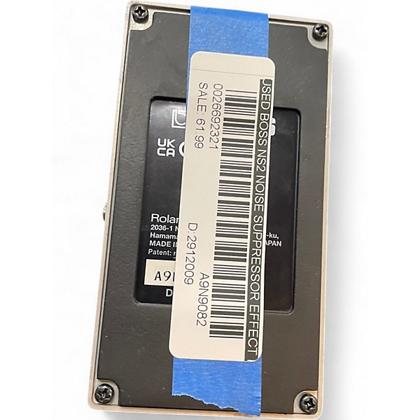 Used BOSS NS2 Noise Suppressor Effect Pedal