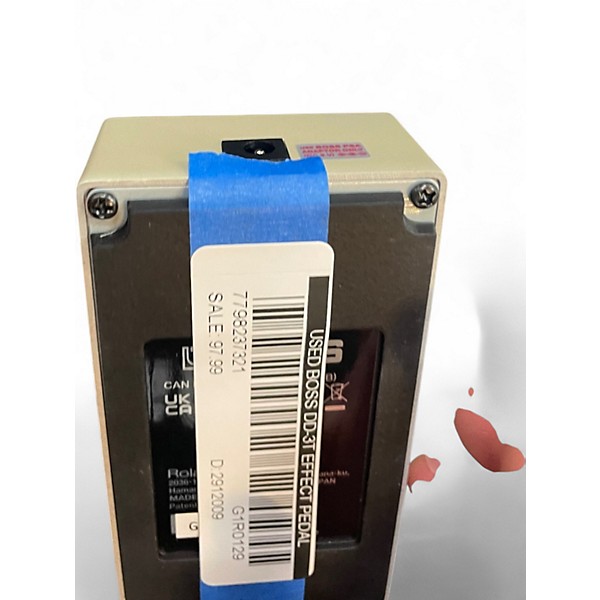 Used BOSS DD-3T Effect Pedal