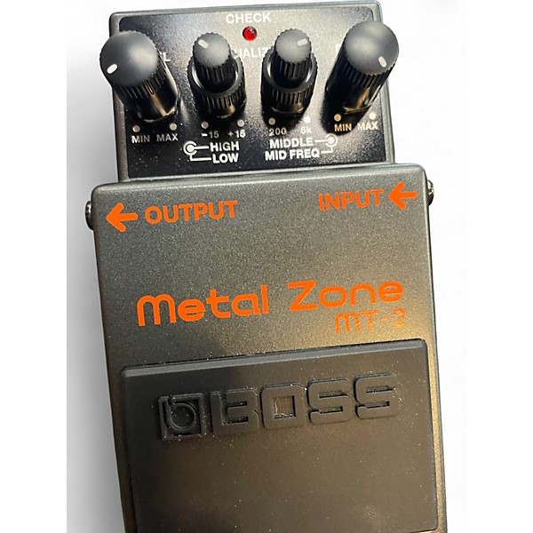 Used BOSS mt-2 Effect Pedal