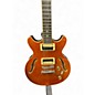 Used Dean SARASOTA Orange Hollow Body Electric Guitar