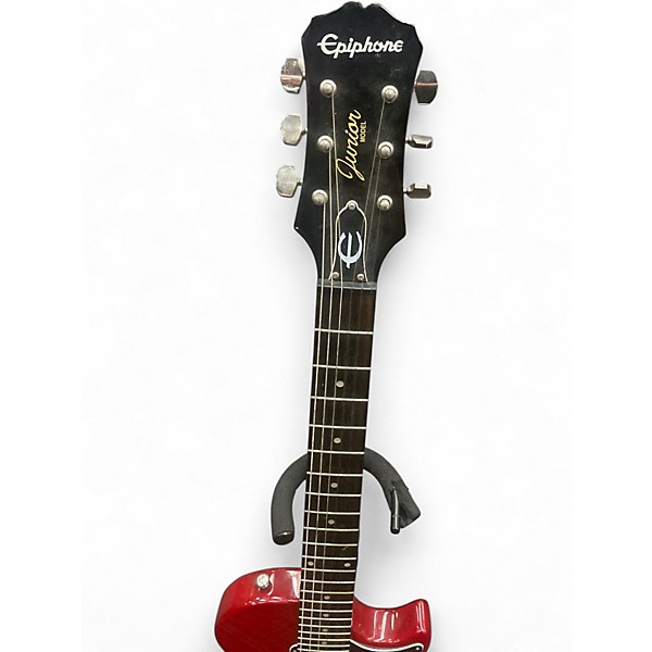 Used Epiphone Les Paul Junior 2 Color Sunburst Solid Body Electric Guitar