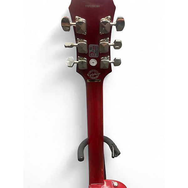 Used Epiphone Les Paul Junior 2 Color Sunburst Solid Body Electric Guitar