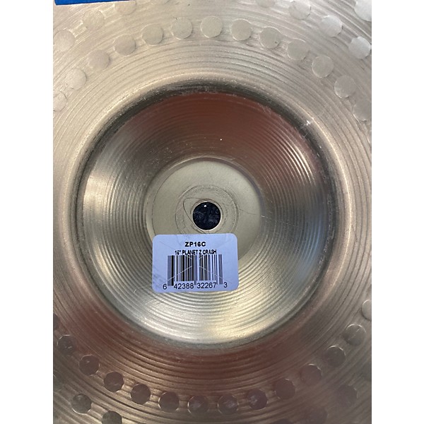 Used Zildjian 16in Planet Z Crash Cymbal