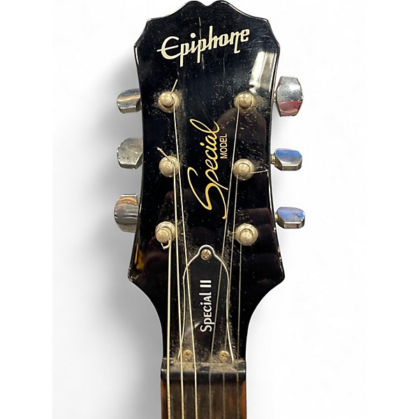 Used Epiphone Les Paul Special II Black Solid Body Electric Guitar