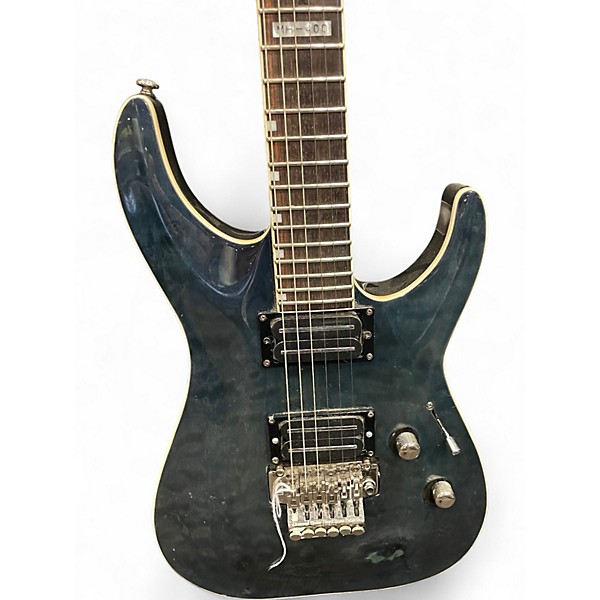 Used ESP LTD MH400 grey Solid Body Electric Guitar