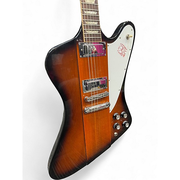 Used Gibson Firebird V 2016 T Vintage Sunburst Solid Body Electric Guitar