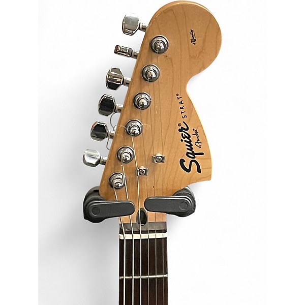 Used Squier Affinity Stratocaster Purple Solid Body Electric Guitar