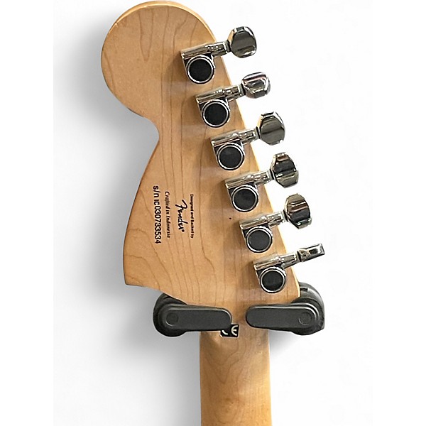 Used Squier Affinity Stratocaster Purple Solid Body Electric Guitar