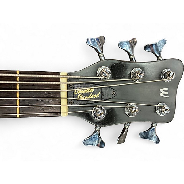 Used Warwick Corvette Standard 6 Natural Electric Bass Guitar